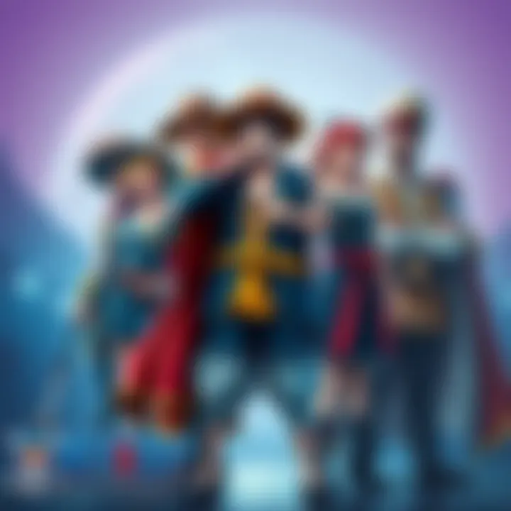 The cast of One Piece poses in full costume, showcasing their characters from the live-action series with excitement.