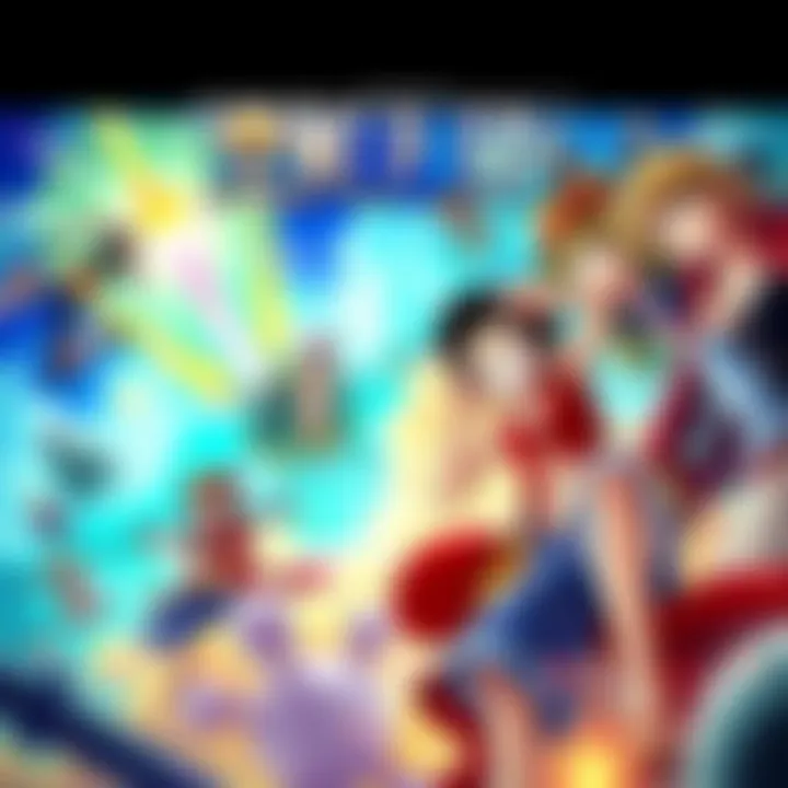 The Straw Hat crew faces new challenges in a vibrant scene from One Piece Chapter 1177.