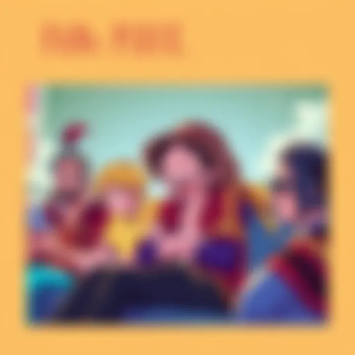 Fans passionately discussing One Piece theories with excitement