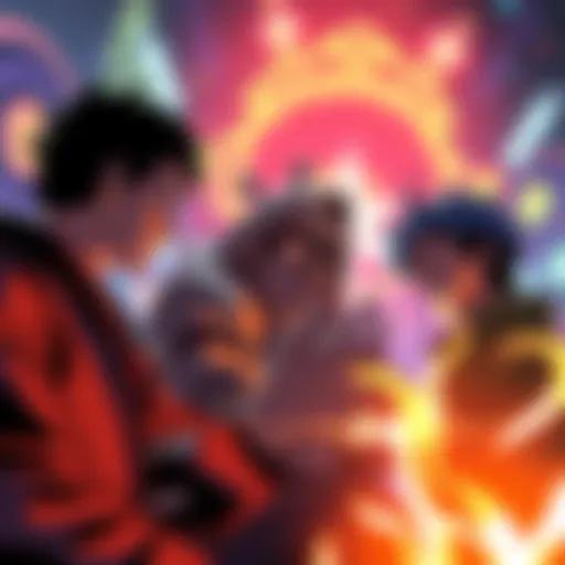 One Piece fans discussing the shocking reveal of the World King on forums, showcasing their excitement and theories.