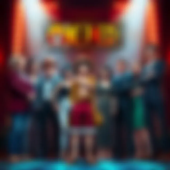 Live-action actors of One Piece stand together with original voice actors, showcasing their collaboration for the project.