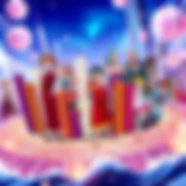 Chart showing the rankings of popular One Piece characters based on fan votes.