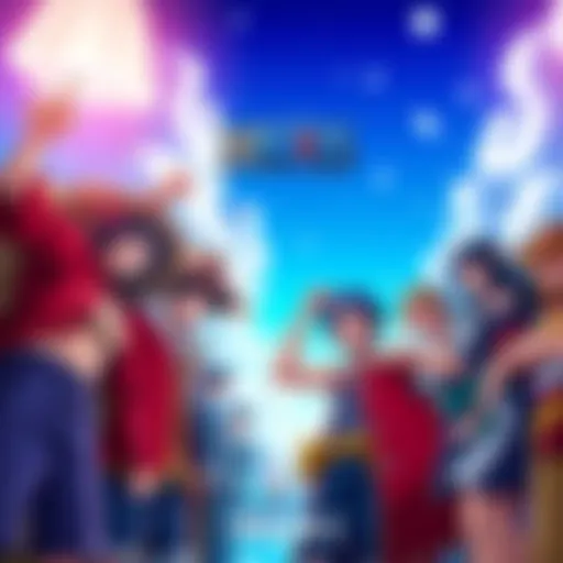 Group of characters from One Piece celebrating the announcement of Season 3