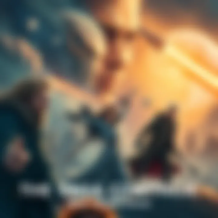 Dynamic scene showing characters in a tense moment, revealing new developments in a captivating story