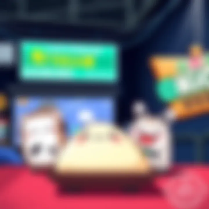 Graphic showing a live stream announcement with Onigiri characters and a chat box