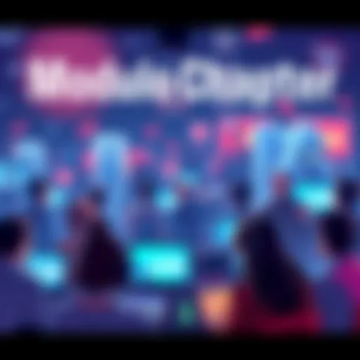 Online Debate Over Modulo Chapter People engaging in a heated discussion about the upcoming Modulo chapter, with references to popular titles like JJK and CSM visible on screens.