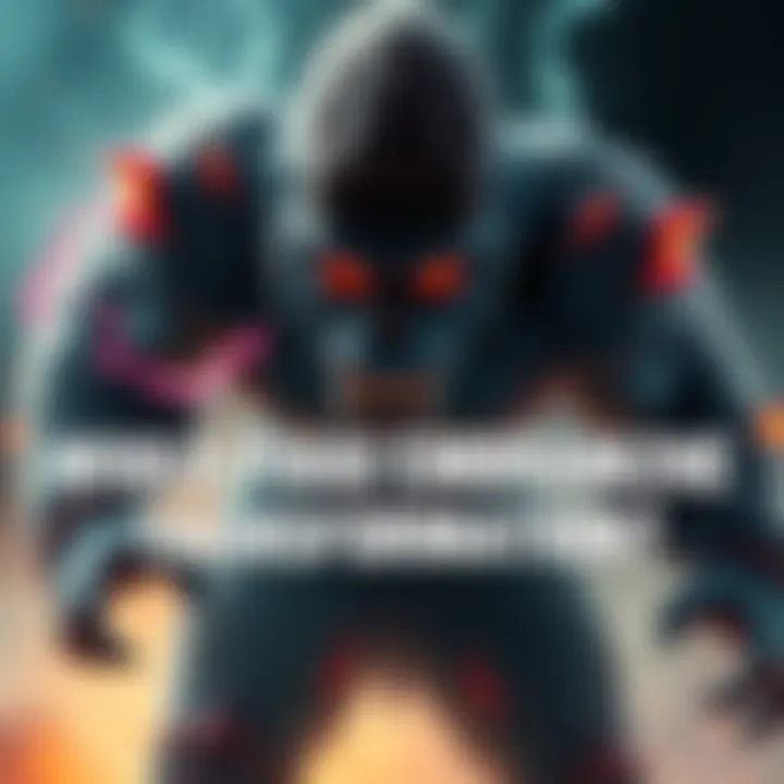 A character transforming into Oozaru, showcasing a giant ape figure with glowing eyes and a fierce expression, surrounded by energy waves.