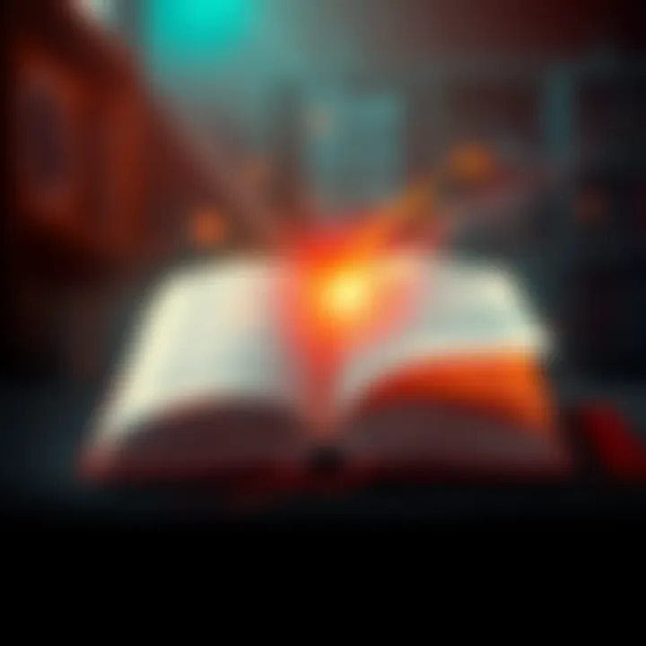 An open book reveals a surprising twist in the story, inviting readers to explore the next chapter.