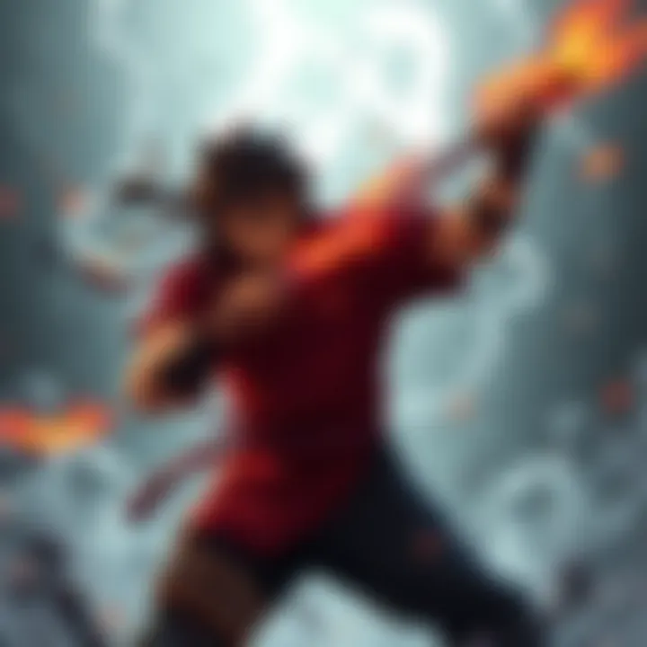 Orochimaru strikes the 4th Kazekage Orochimaru delivering a fatal blow to the 4th Kazekage with a sword