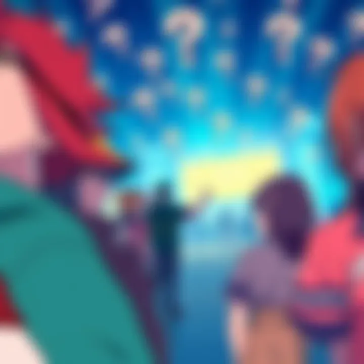 Fans looking for news about the delayed dub for Oshi No Ko season 3, surrounded by question marks.