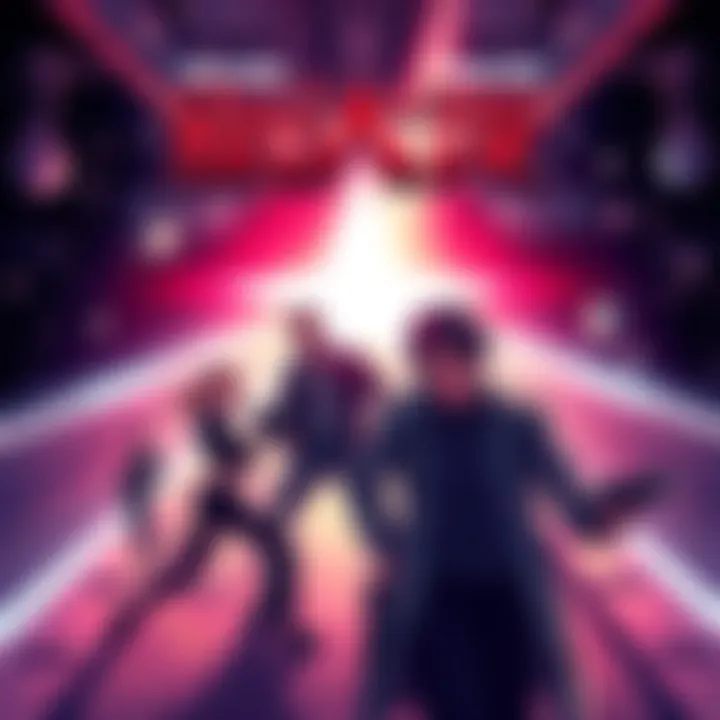 Promotional poster of the new Outlaw Star spinoff featuring main characters in a space setting