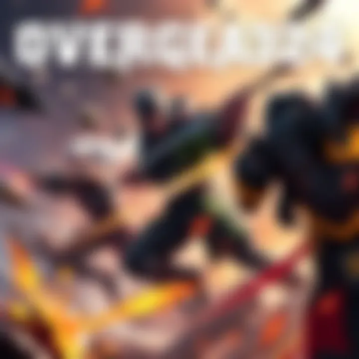 An intense battle scene from Overgeared Chapter 324 featuring characters in combat, showcasing their skills and abilities.