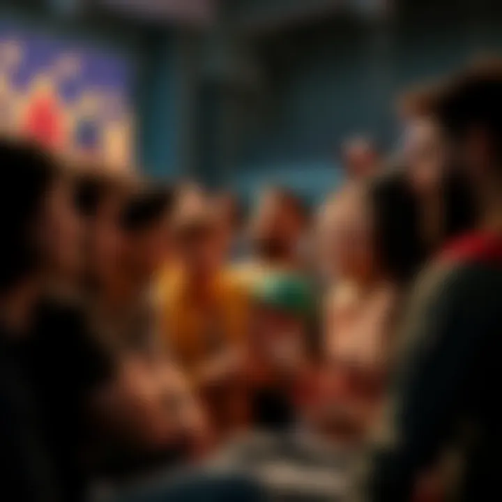 A group of fans engaged in a heated discussion about parenting styles in the MHA community, showcasing mixed emotions and reactions.