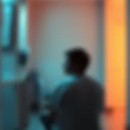 Patient Reflecting on Lobotomy Experience A person sitting alone in a dimly lit room, looking contemplative with a melancholic expression, symbolizing the emotional impact of lobotomy procedures.