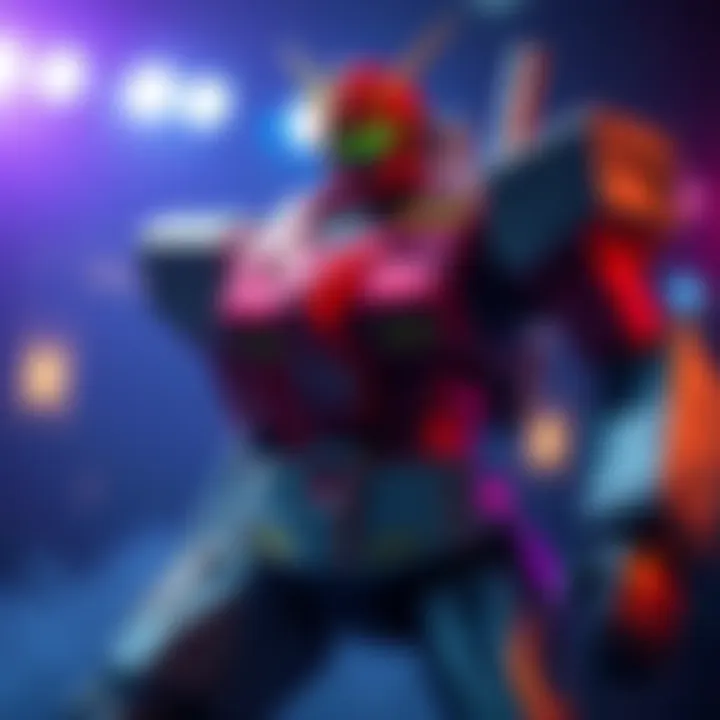 1/4 Scale Patlabor Model Teaser A teaser image of a 1/4 scale Patlabor model, featuring a detailed design of a robotic figure from the Patlabor series.