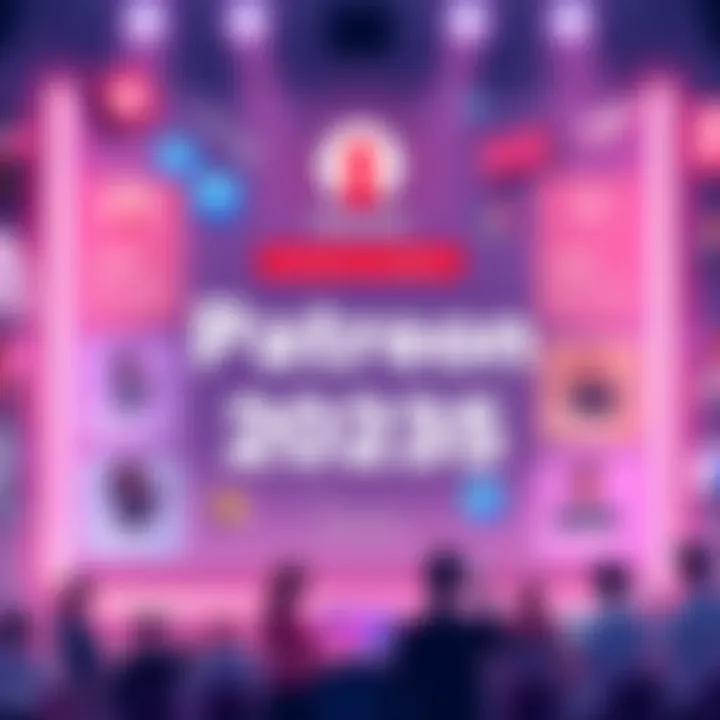 Patreon Updates 2025 A graphic showcasing key features and pricing changes for Patreon in 2025, with visual elements representing creators and supporters.
