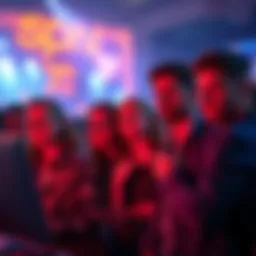 Group of people looking frustrated while trying to purchase tickets online for SPWN Holofes 7th festival