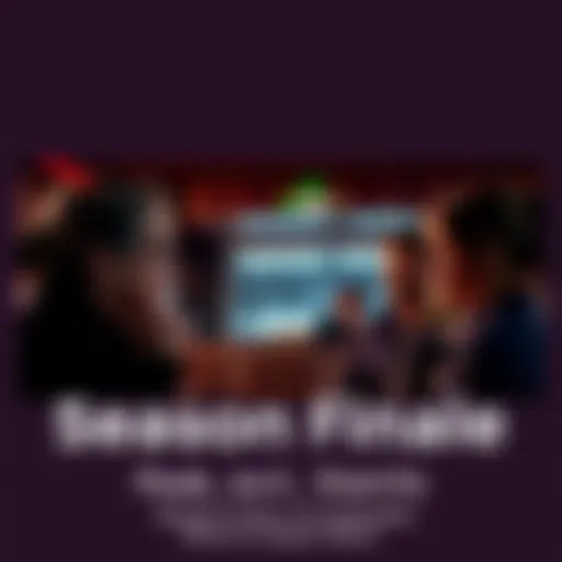 Peak Season Finale A dramatic scene from Peak showing characters in an intense moment, signaling the end of the season.