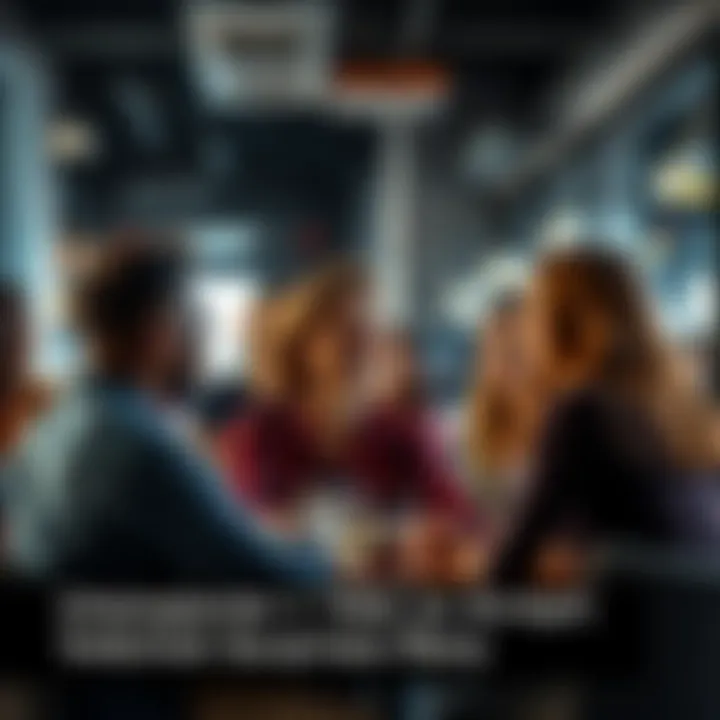 People Discussing Armpit Fetish A diverse group of people at a casual gathering sharing their thoughts on armpit fetishes, some laughing and others listening intently.