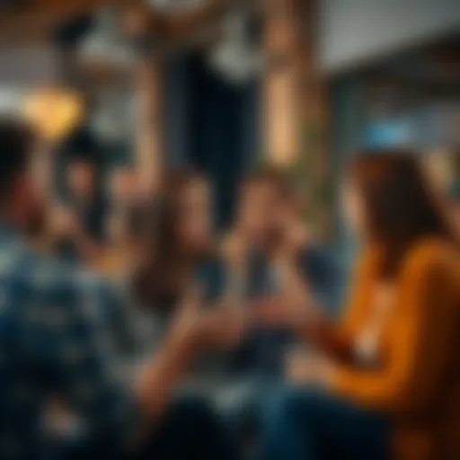 A group of people sharing their frustrations in a casual setting, expressing their feelings and engaging in conversation.