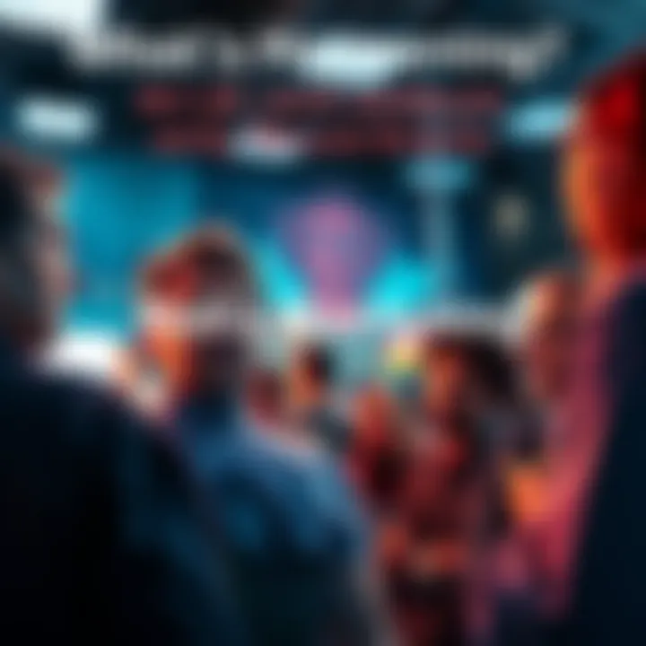 A group of people engaged in conversation, expressing confusion and seeking clarity about current events