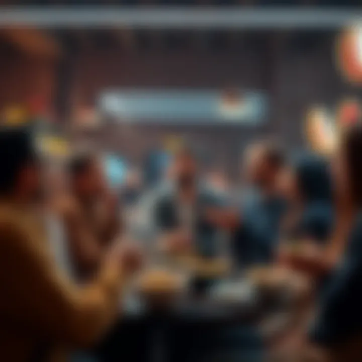 Group of people sharing opinions about various soups they dislike at a casual gathering