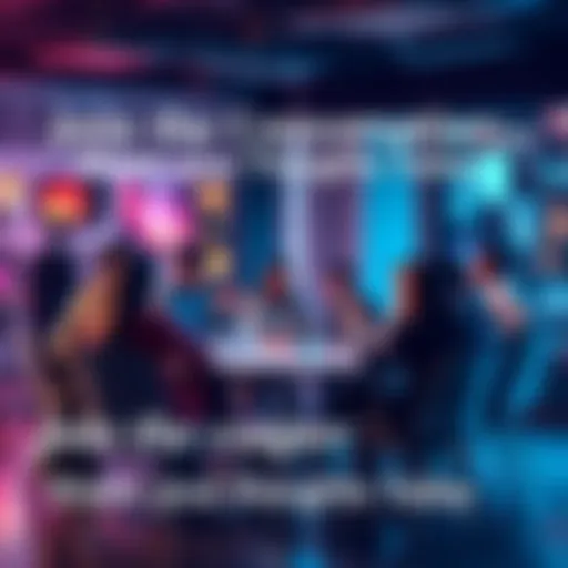 People Discussing Trending Topics A group of people gathered around a table sharing their thoughts on current trending topics