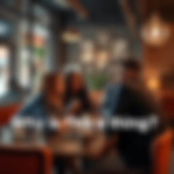 A group of people sharing thoughts on recent cultural trends at a coffee shop