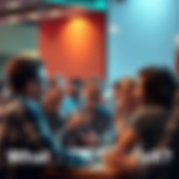 A group of people laughing and sharing humorous incorrect answers in a discussion forum