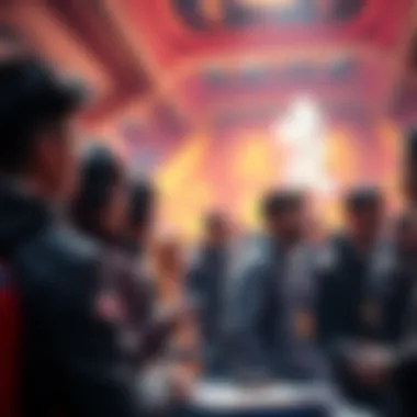 A group of people discussing and sharing opinions about new QQ Bang gear at a forum