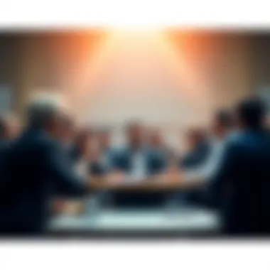 People Discussing Arguments A group of people engaged in a debate, expressing frustration over adaptability claims in discussions.