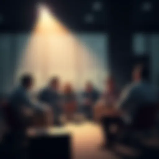 A group of people sitting in a circle, expressing their thoughts on fairness and injustice in life.
