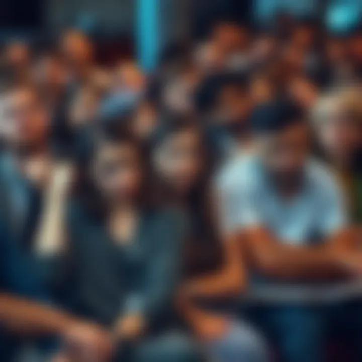 A group of diverse people sitting together, looking tired and frustrated, with expressions of exhaustion on their faces.