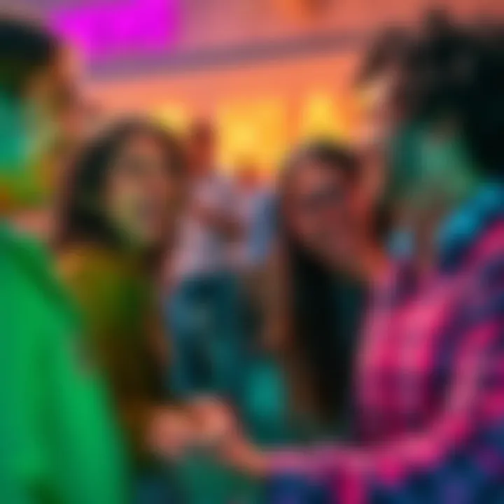 A group of friends sharing a funny moment and laughing together