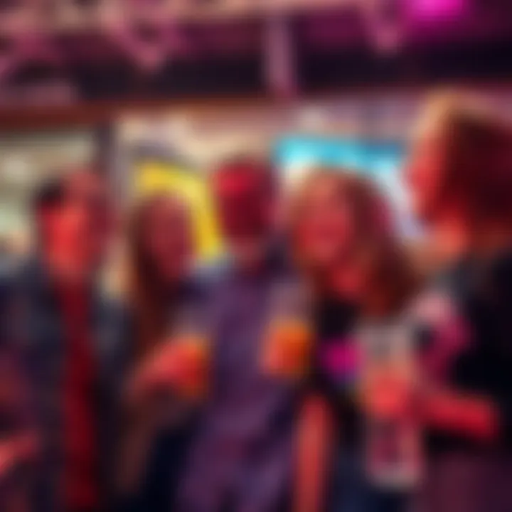 People laughing together A group of friends sharing a light-hearted moment, laughing and enjoying humor.