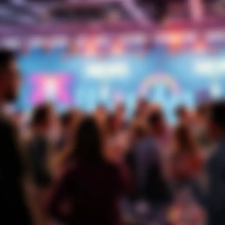 A group of people discussing their favorite parts in a lively forum setting