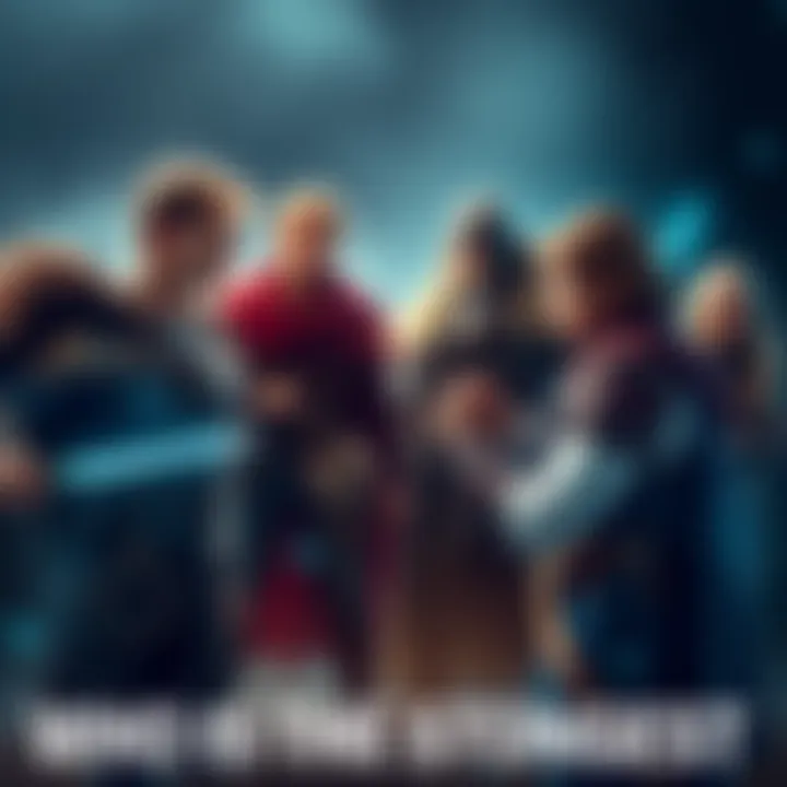 Percival and Arthur stand ready for a showdown, displaying their strength and determination. They are surrounded by their companions, each showcasing their unique abilities. Fans are eager to see who will emerge victorious in the battle of strength.