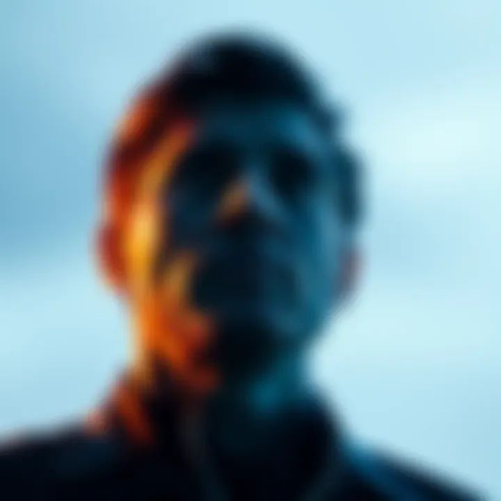 A close-up of a thoughtful man looking off into the distance, symbolizing the search for identity.