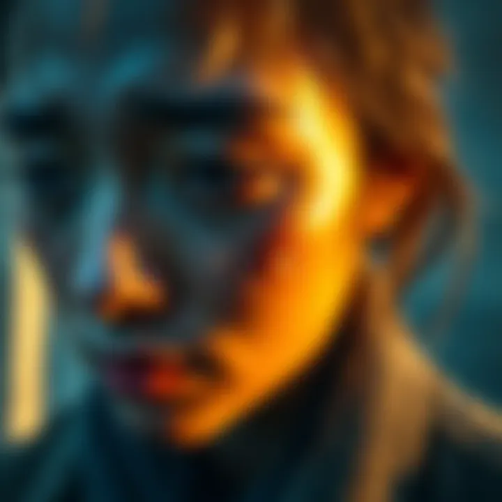 A person with tears in their eyes, reflecting on their emotions and life's challenges