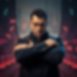 A person with crossed arms and a defiant expression, symbolizing denial and avoidance of accountability.