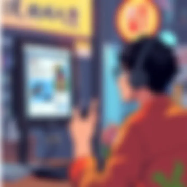 A person looking at a computer screen with social media posts about sauce from anime