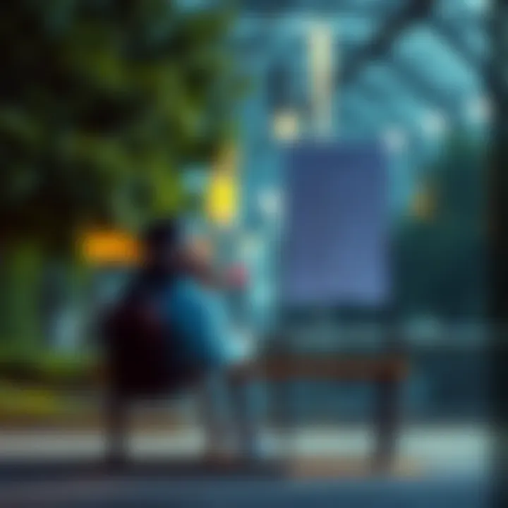 A person sits on a bench, looking thoughtfully at a list of twelve items, reflecting on whether to pursue them again.