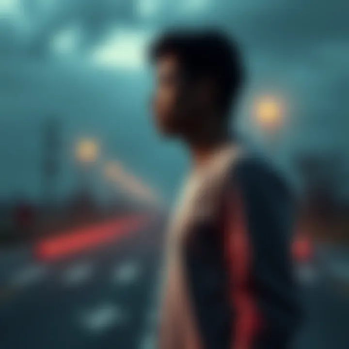A person standing at a crossroads looking thoughtful, weighing their options in life decisions.