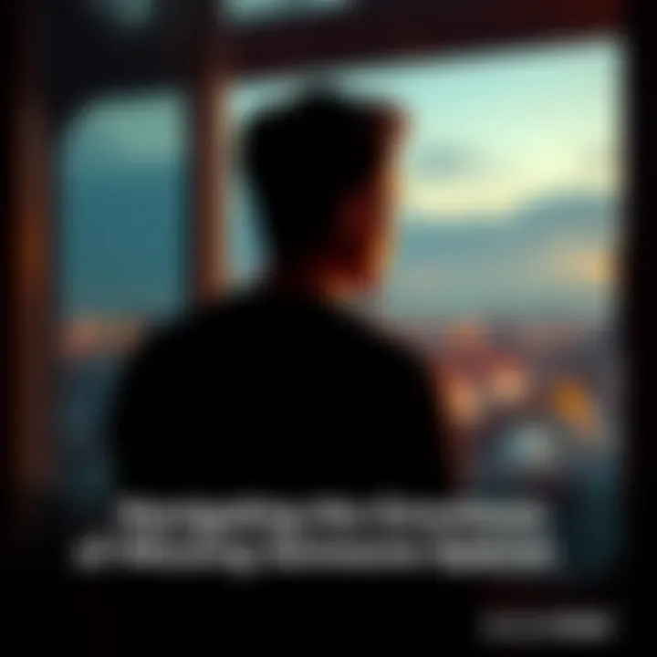 A person gazes out a window, lost in thought, reflecting on memories of a loved one they miss.