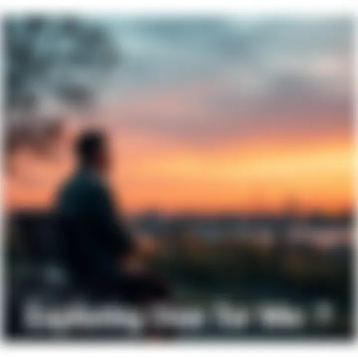 A person sitting alone on a bench with a pensive expression, gazing into the distance as they reflect on life's challenges.