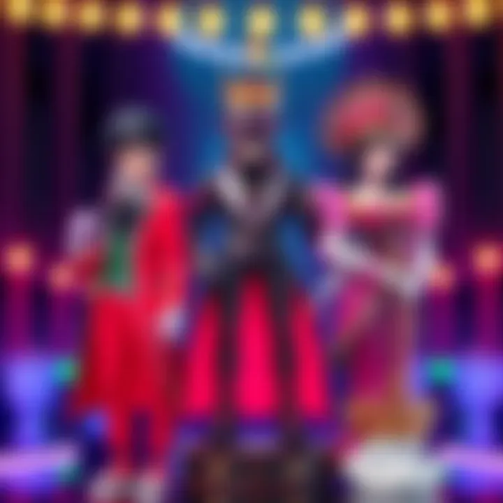 L size figures of Joker, Panther, and Queen from Persona 5 Royal