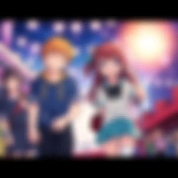Main characters from The Pet Girl Of Sakurasou in a lighthearted scene, showing friendship and fun moments.