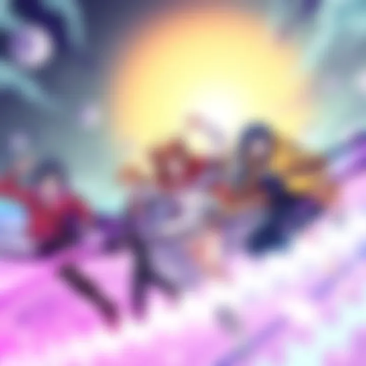 Cover illustration of the Phantom Umamusume comic featuring vibrant characters in an exciting scene