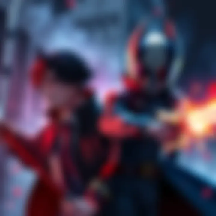 Jonathan and Speedwagon in a dramatic scene from Phantom's Blood