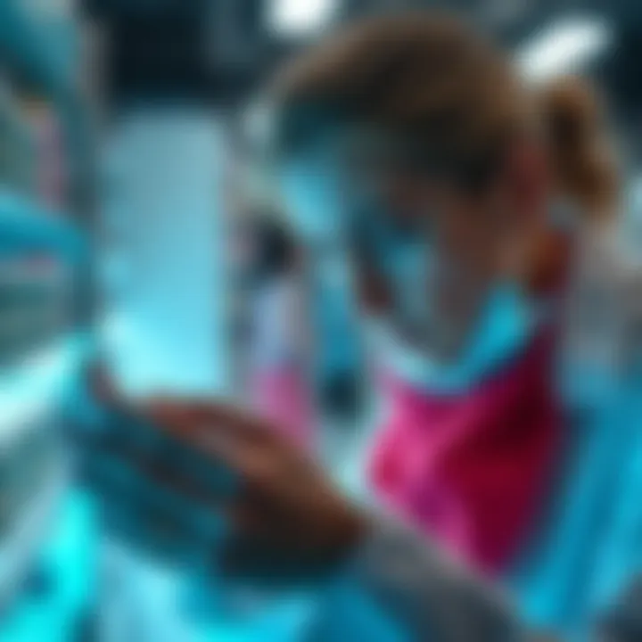 A pharmacist checking prescriptions with concern on their face, highlighting issues in pharmacy practices and patient safety.